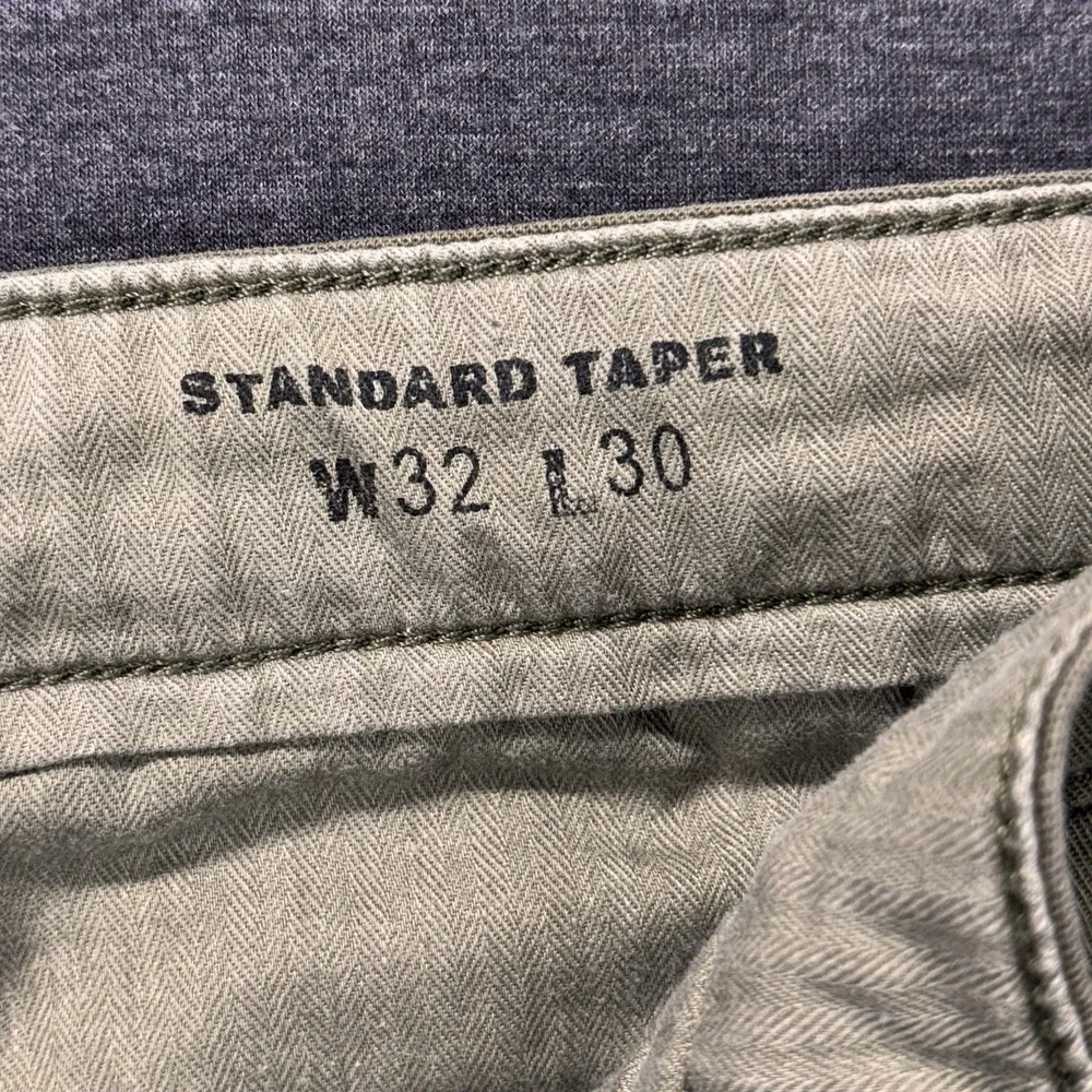Levi's XX Chino Pants Mens 32x30‎  Standard Taper Olive Green Stretch Workwear